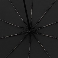 Зонт складной Cloudburst в подарочной упаковке, черный