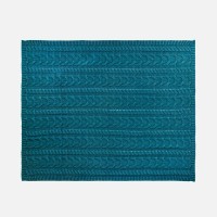 Плед Hygge, темно-зеленый