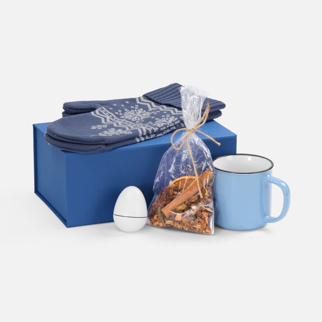 Набор Heart Warmer, голубой, размер S/M