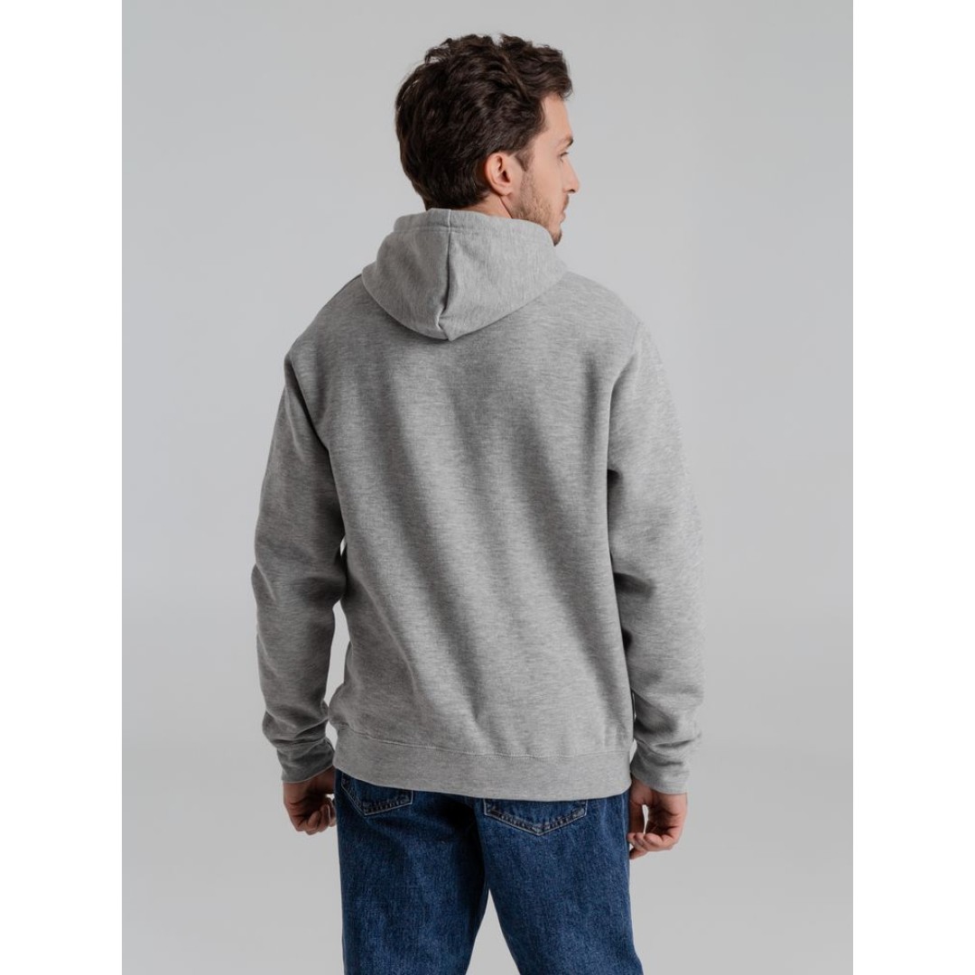 Толстовка с капюшоном Slam 320, серый меланж, L