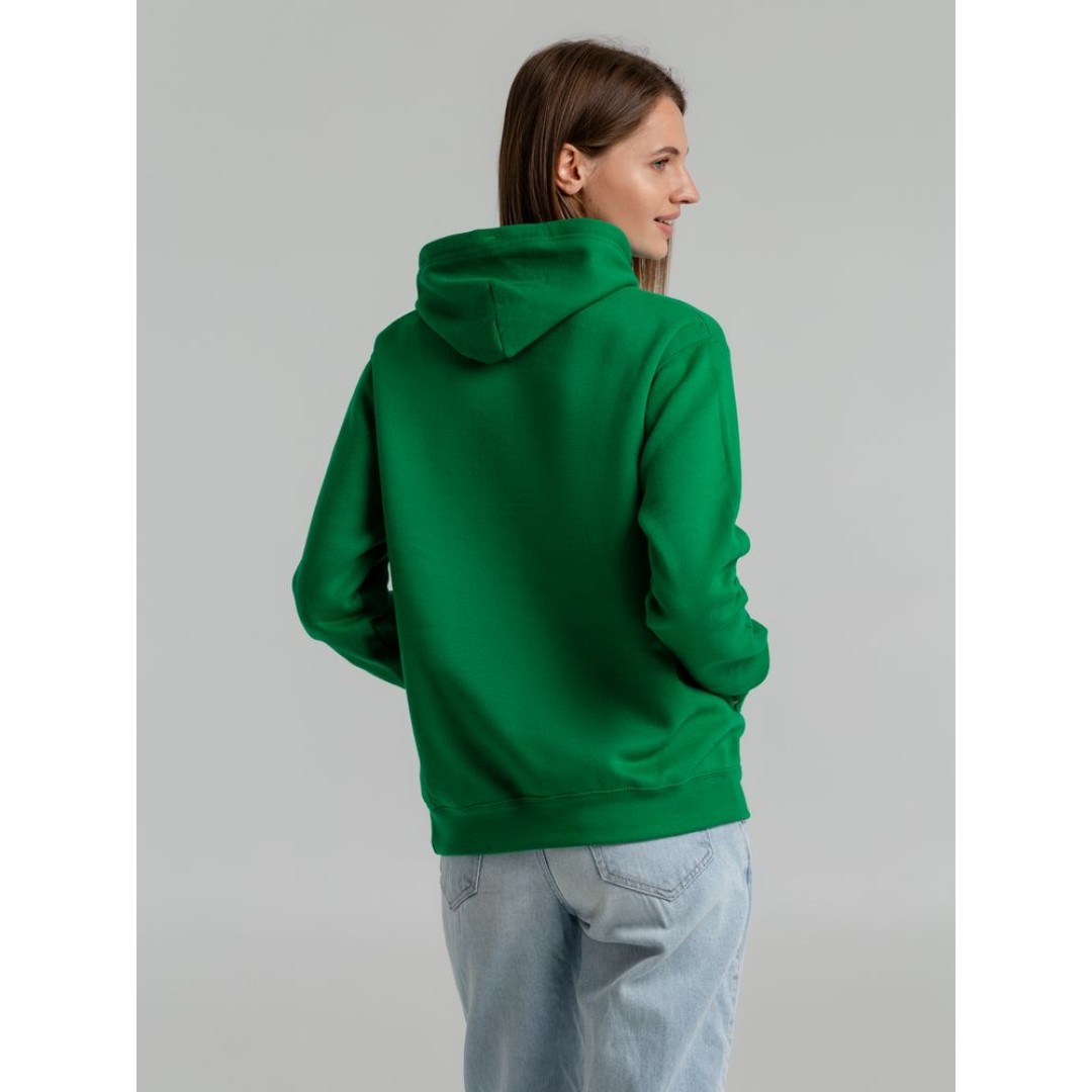 Толстовка с капюшоном Snake II ярко-зеленая, 3XL