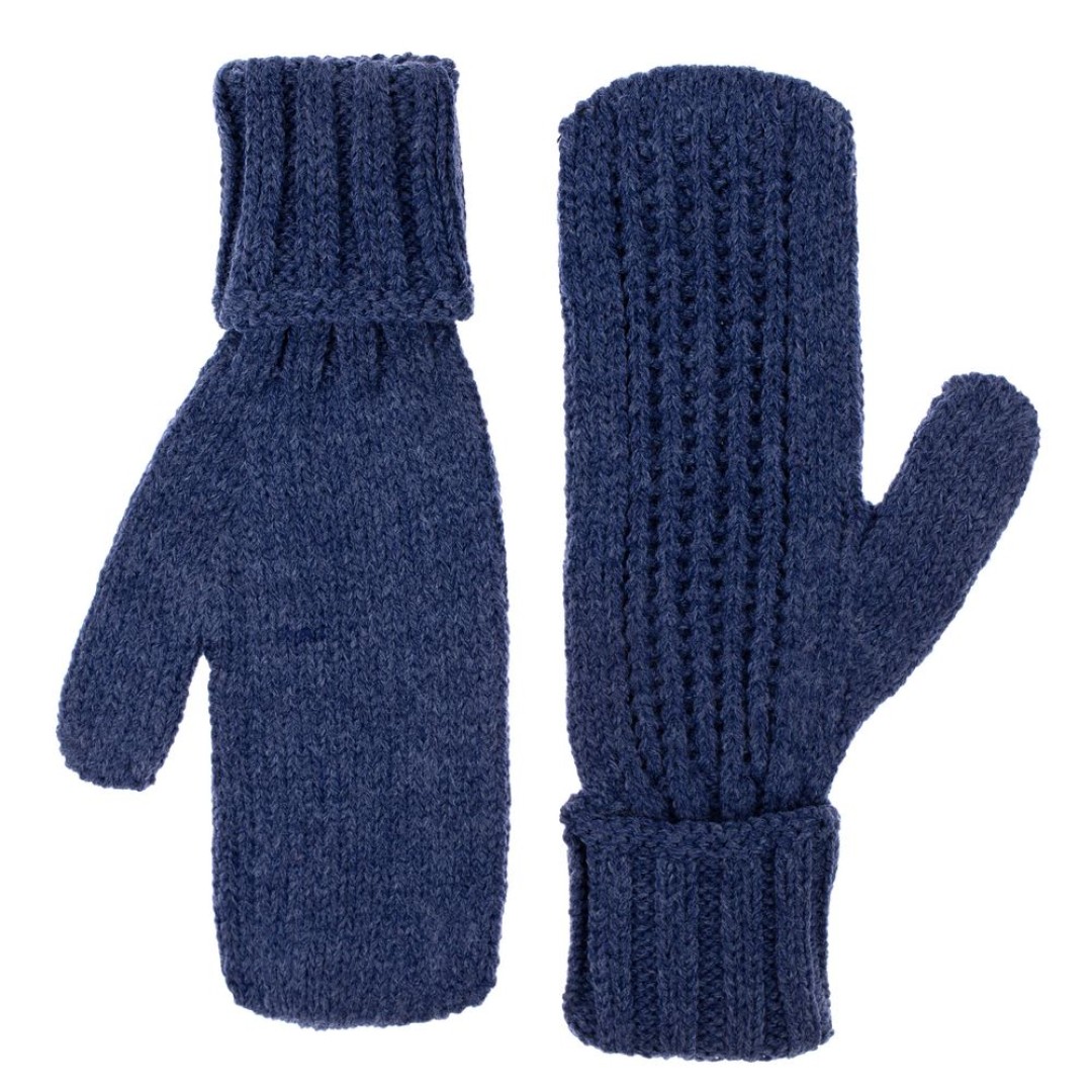 Варежки Nordkyn, синий меланж, S/M