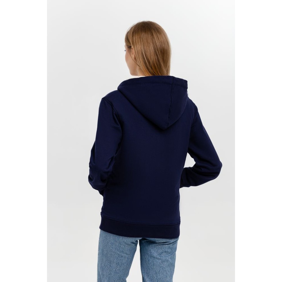 Толстовка на молнии Kulonga Sherpa, темно-синяя, S
