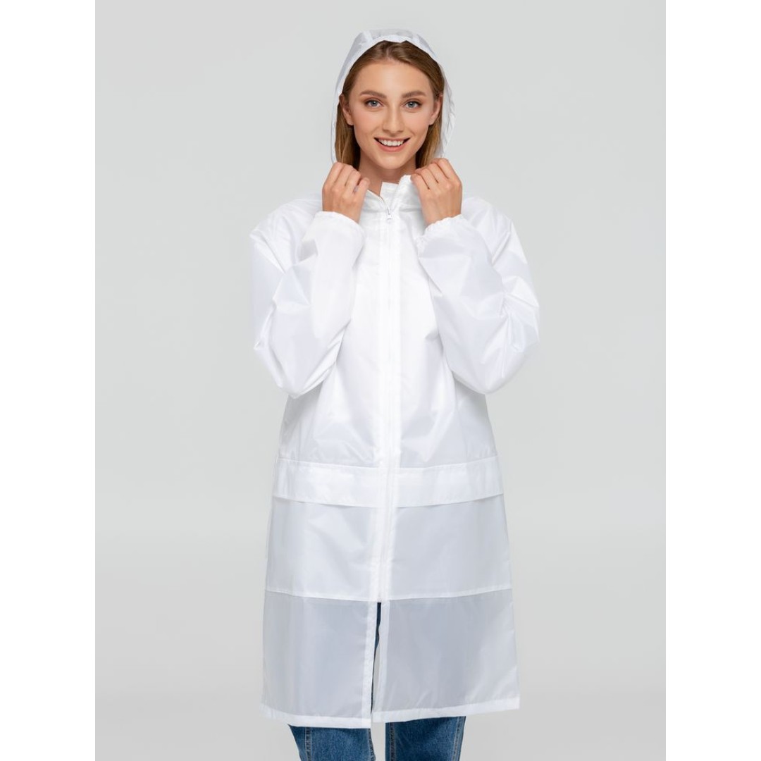 Дождевик Rainman Zip Pro белый, S