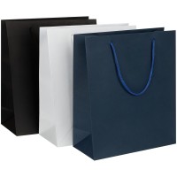 Пакет бумажный Vid L, черный