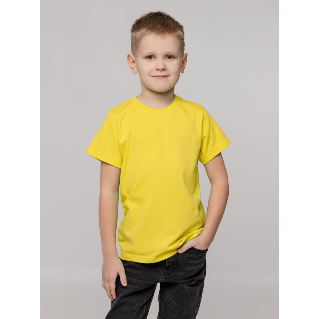 Футболка детская T-Bolka Kids, желтая
