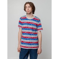 Футболка мужская RAYET двусторонняя, красный/синий, S