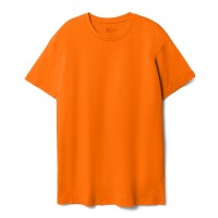 Футболка унисекс T-bolka 140, оранжевая, S