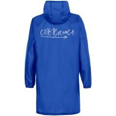 Дождевик «Смываемся», ярко-синий, S