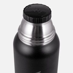 Термос Relaxika 1000 со стикерпаком, черный