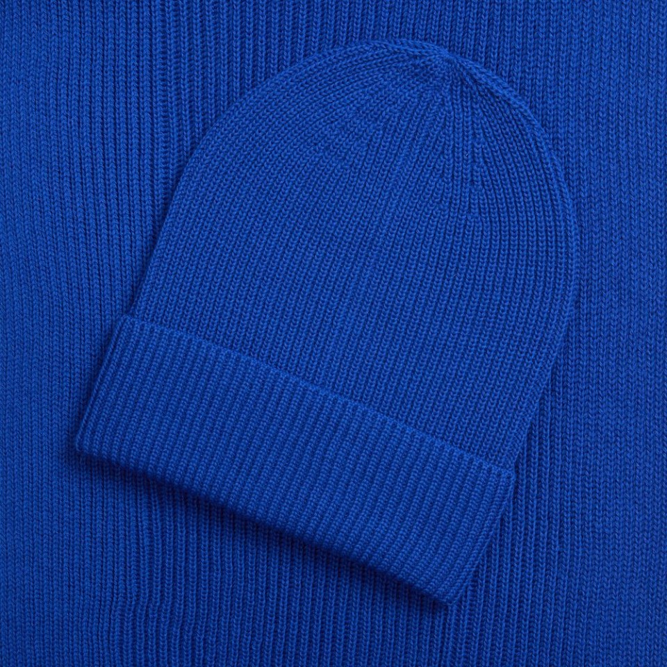 Шапка Nobilis Mono, ярко-синяя