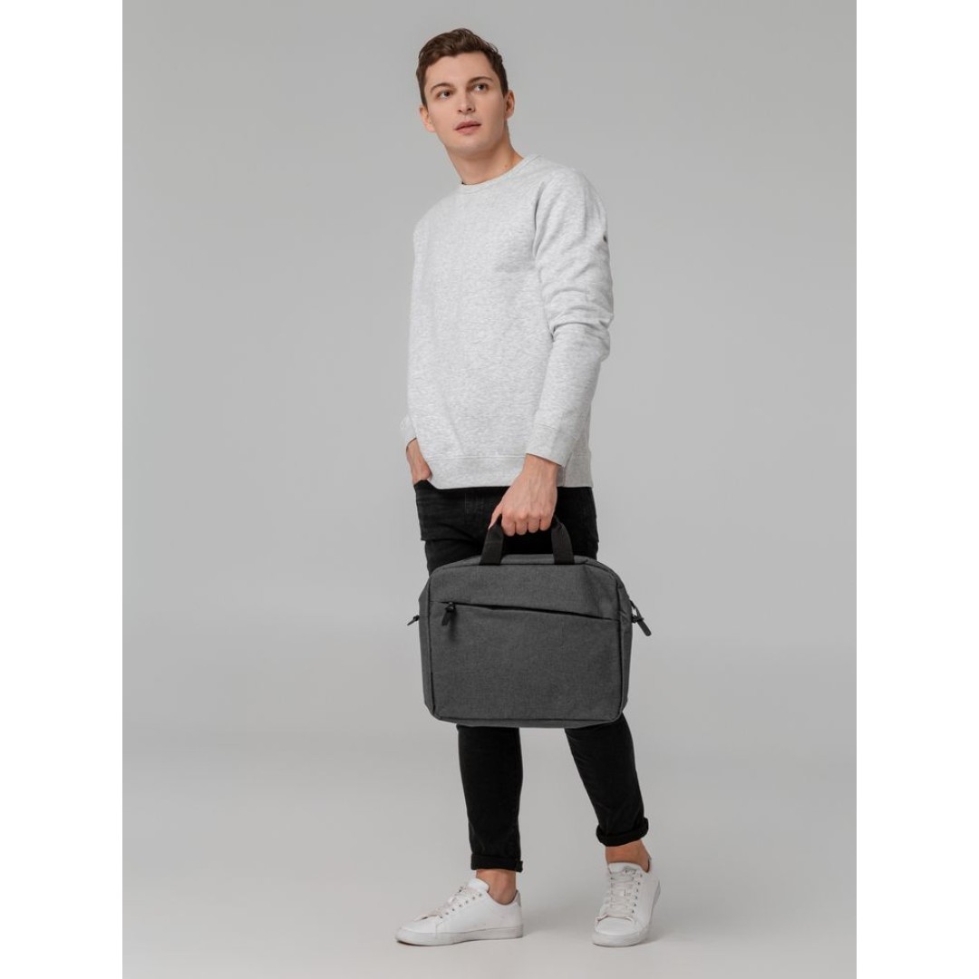Конференц-сумка The First, серая