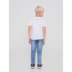 Футболка детская «Давай возьмемся за руки», белая, на рост 106-116 см (6 лет)