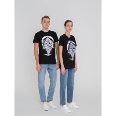 Футболка «Летучий Голландец», черная, XS