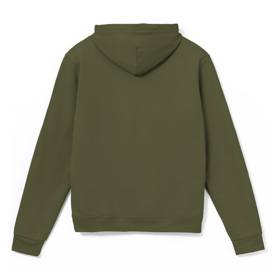 Толстовка с капюшоном Snake II, темный хаки, XL