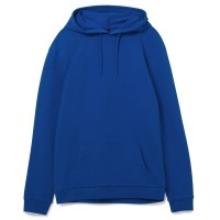 Толстовка с капюшоном унисекс Hoodie, ярко-синяя, S