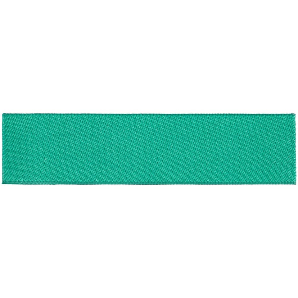 Лейбл тканевый Epsilon, S, зеленый