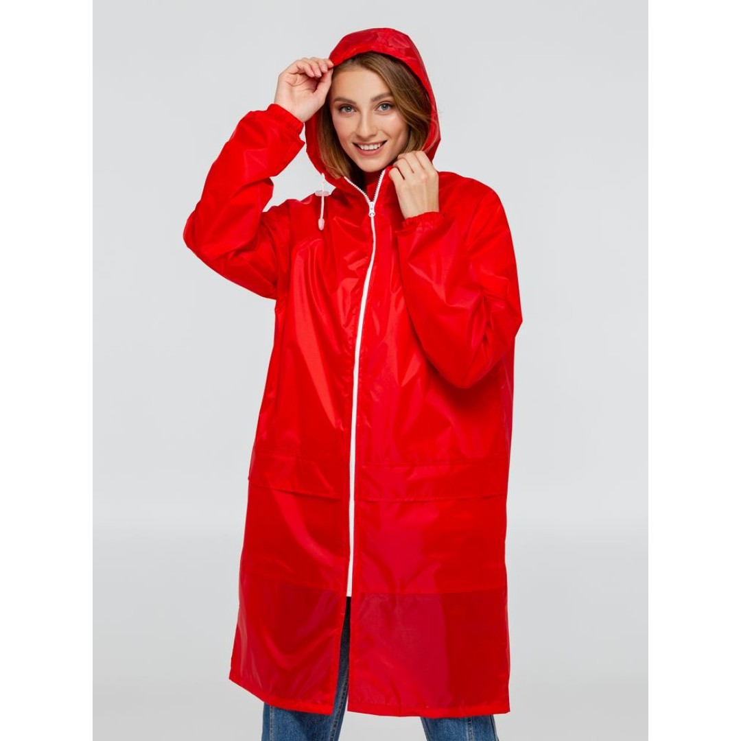 Дождевик Rainman Zip Pro красный, S