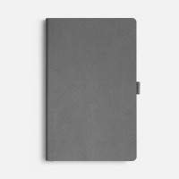 Ежедневник Lungo, недатированный, серый
