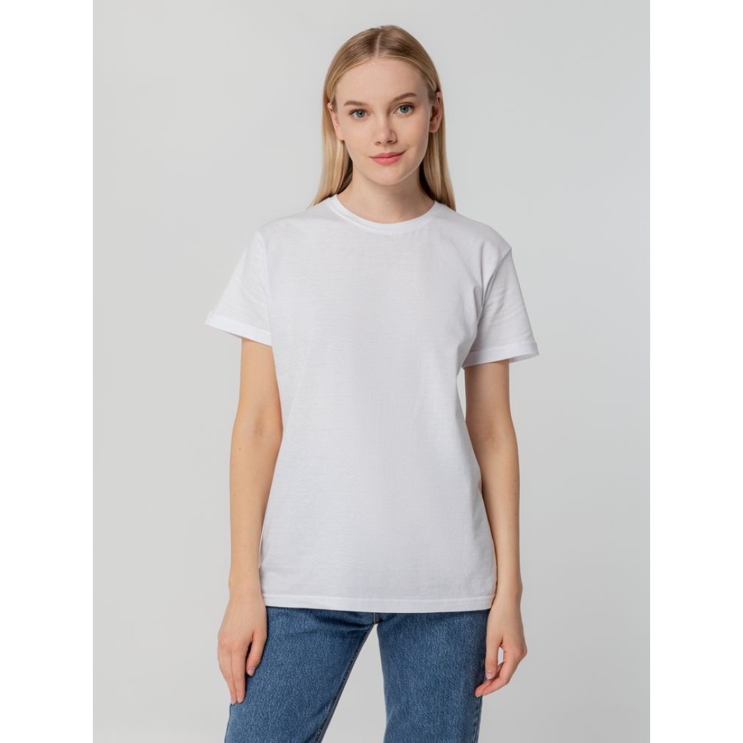 Футболка унисекс T-bolka 140, белая