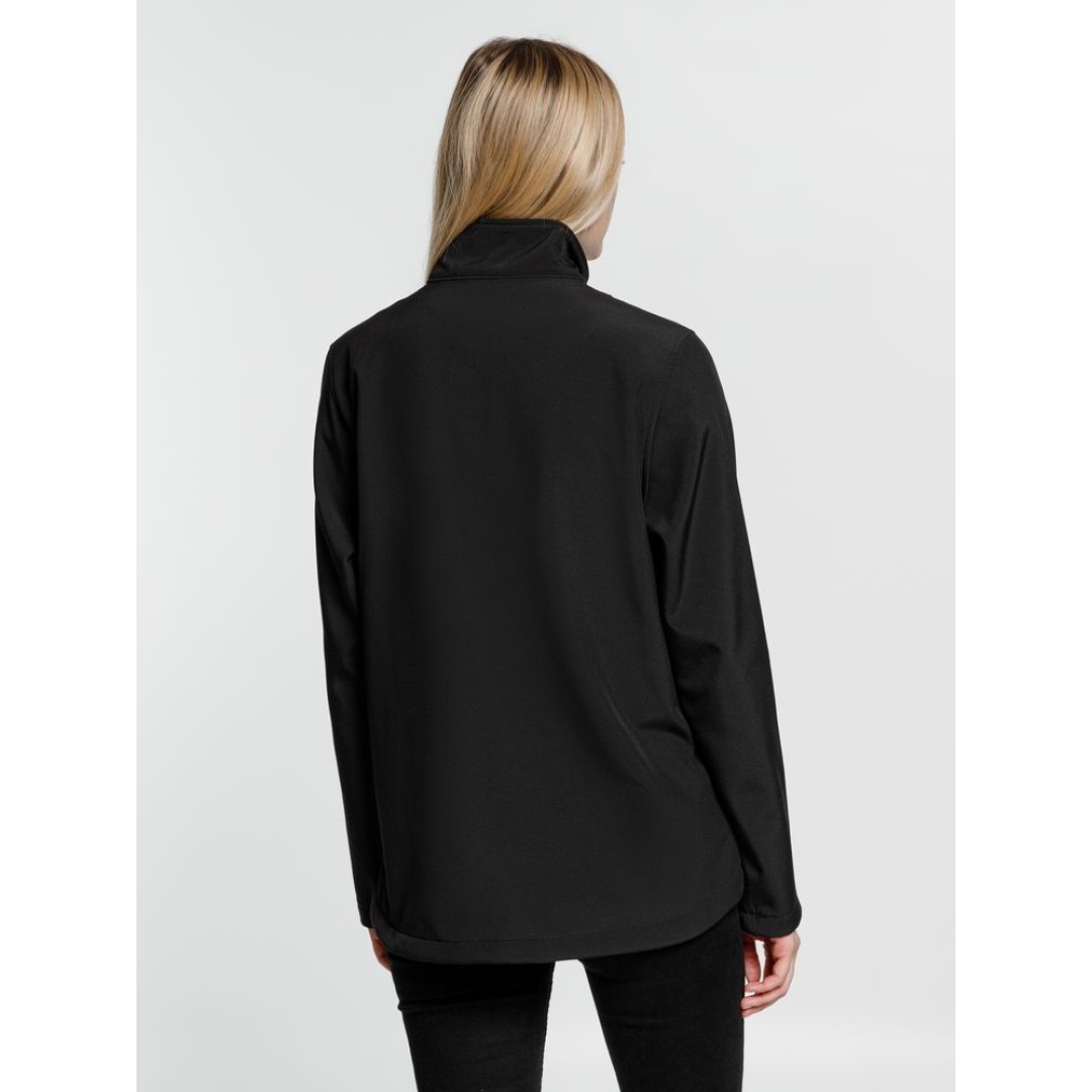 Куртка софтшелл женская Race Women черная, L