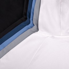 Футболка оверсайз унисекс с капюшоном Neofit, молочно-белая, размер XS/S