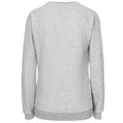 Свитшот женский «Не вы ли были у Невы», серый меланж, S