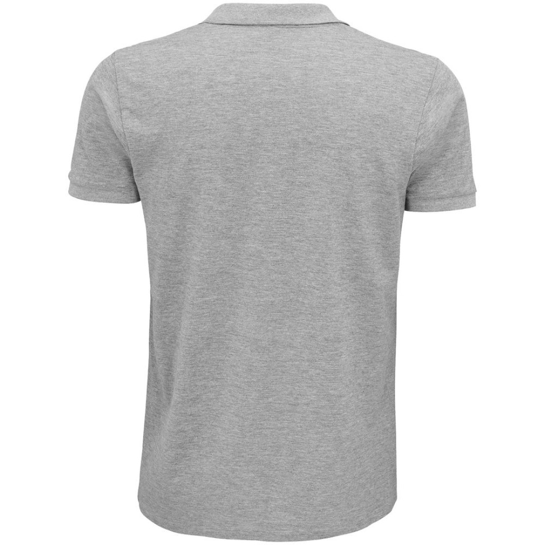 Рубашка поло мужская Planet Men, серый меланж, M