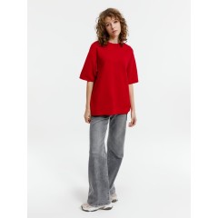 Джемпер с коротким рукавом Siluetti Volumica, красный, размер XS/S