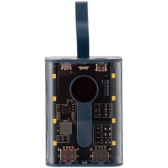 Аккумулятор с быстрой зарядкой Trellis Quick 10000 мАч, синий