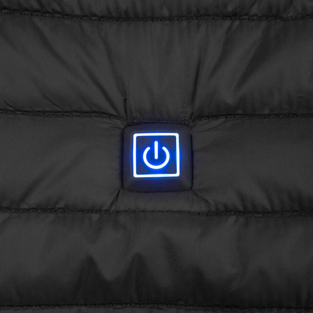 Куртка с подогревом Thermalli Meribell черная, S