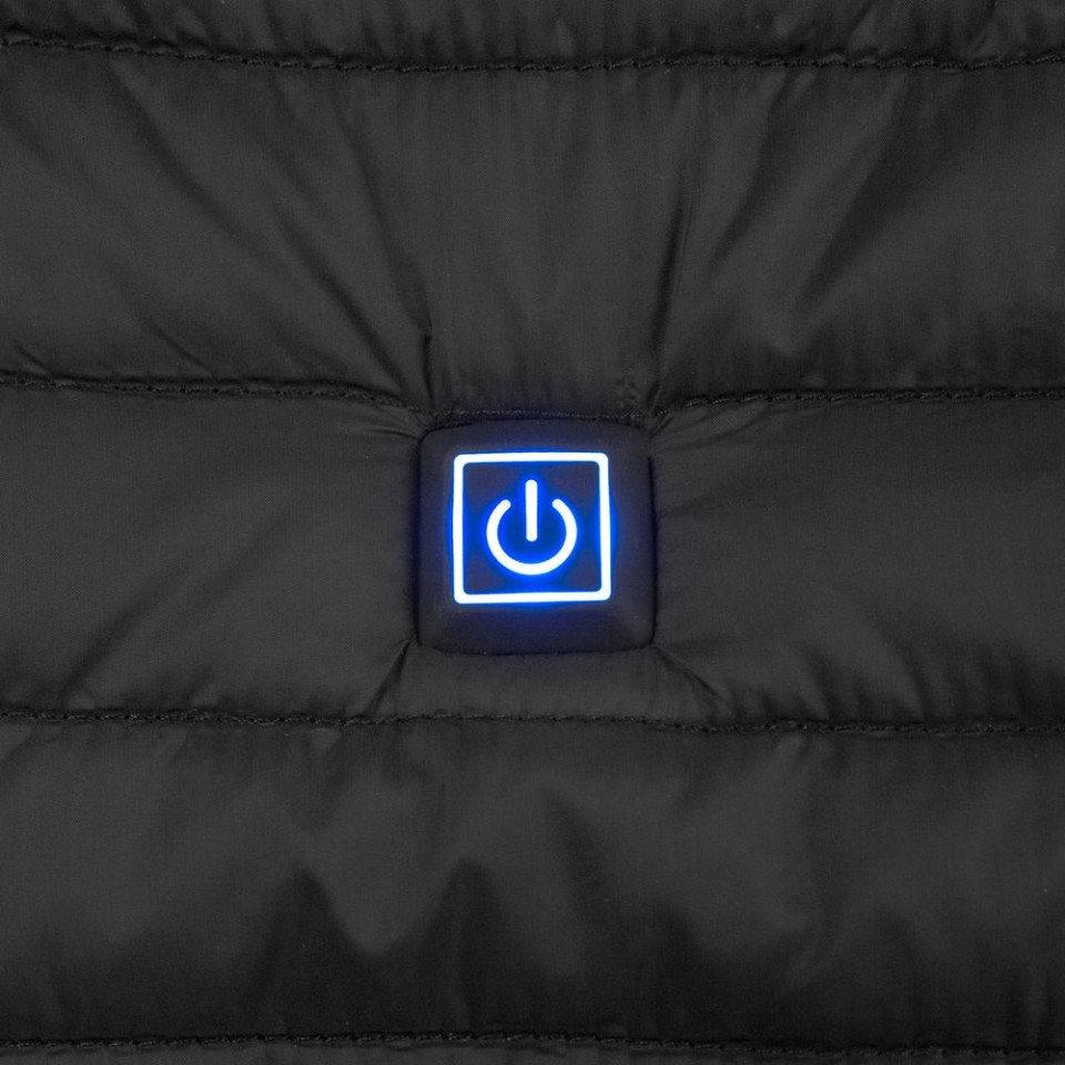 Куртка с подогревом Thermalli Meribell черная, S