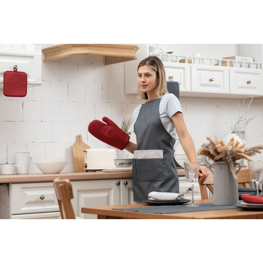 Фартук Settle In, темно-серый