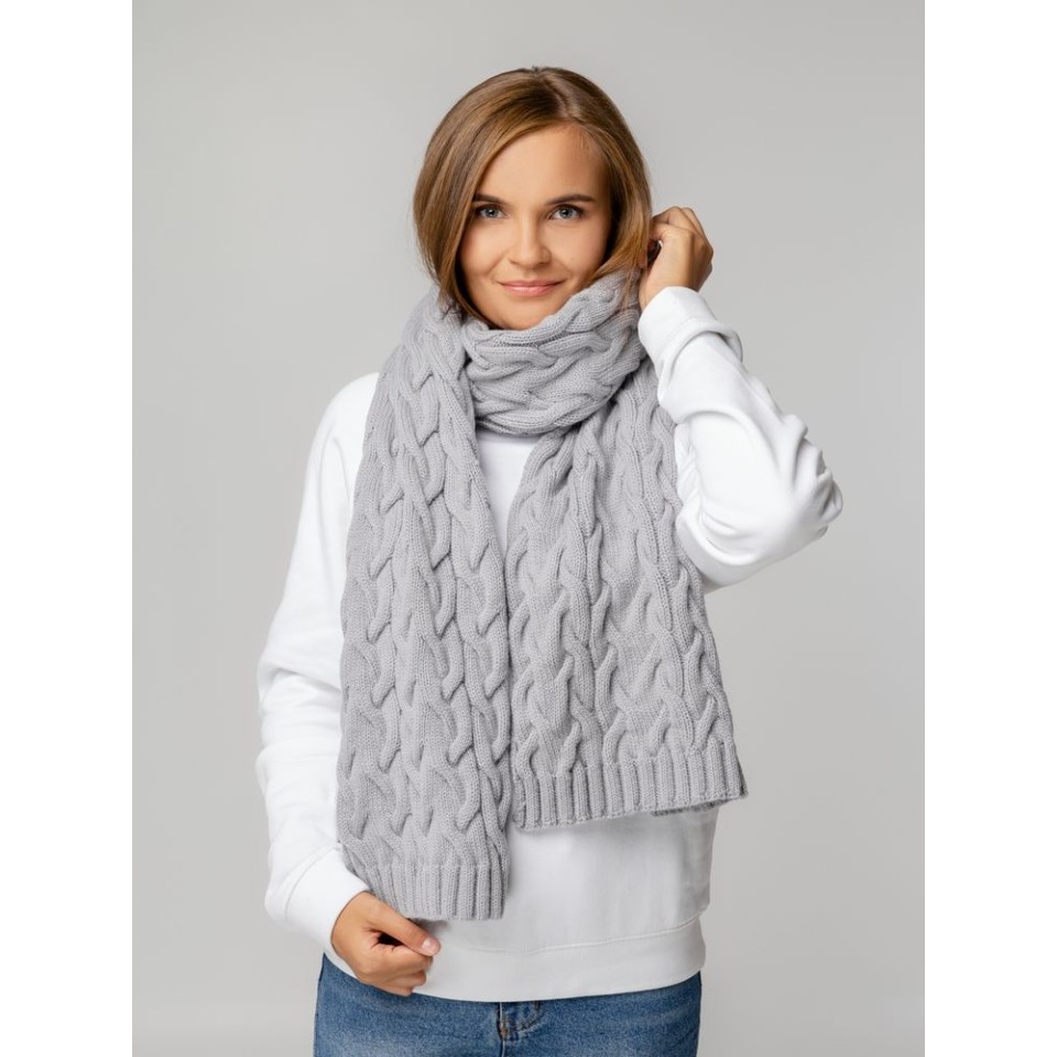 Шарф Loren, серый