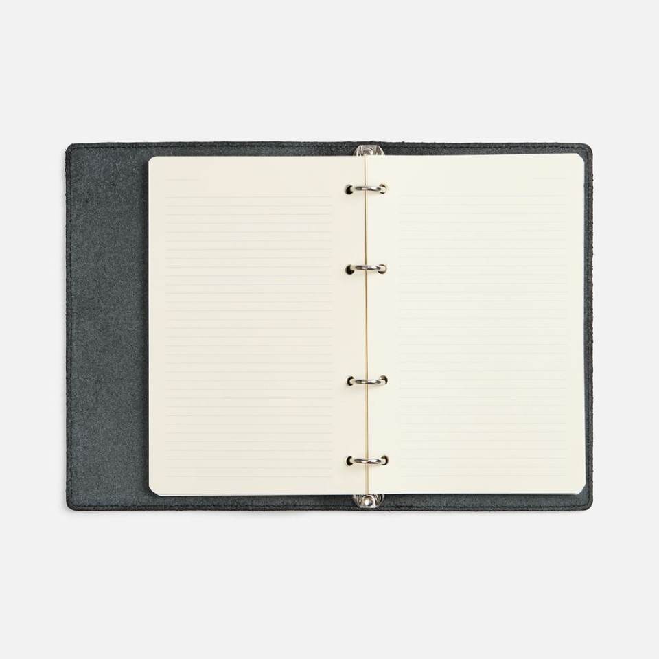 Ежедневник inStream, недатированный, черный