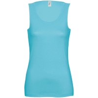 Майка женская Jane 150, бирюзовая, S