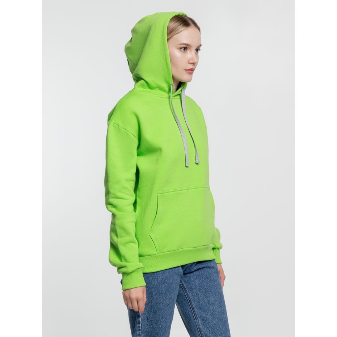 Толстовка с капюшоном Kirenga Heavy, зеленое яблоко, размер XS