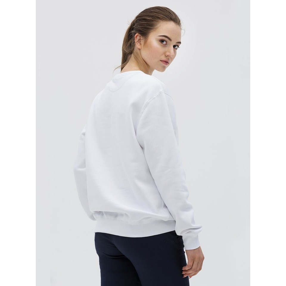 Толстовка унисекс Sully белая, XXL