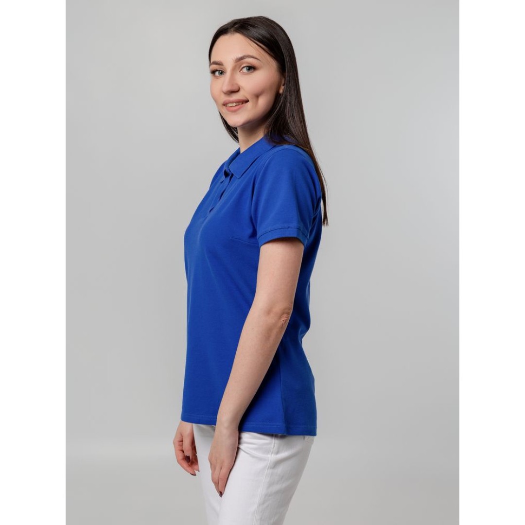 Рубашка поло женская Virma Stretch Lady, ярко-синяя, M