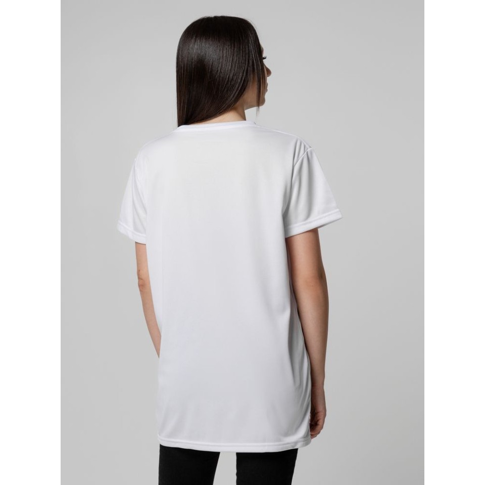 Футболка унисекс для сублимации Paint Tee, белая, размер 46