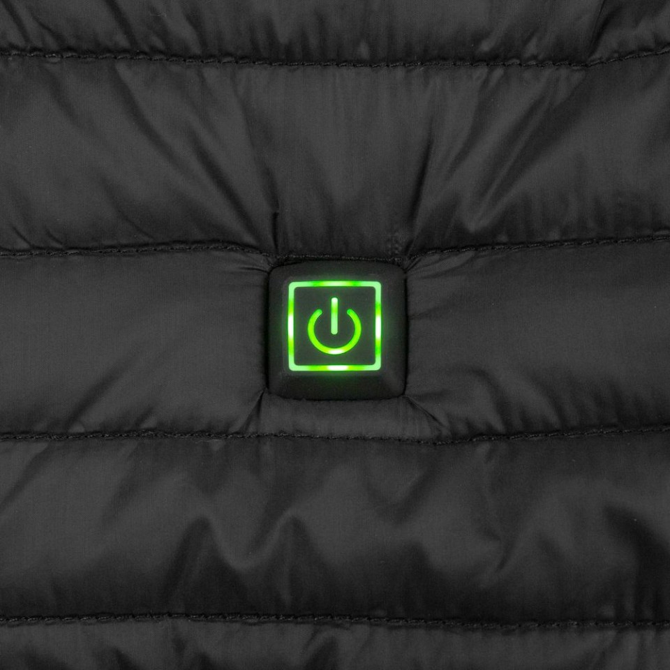 Куртка с подогревом Thermalli Meribell черная, S