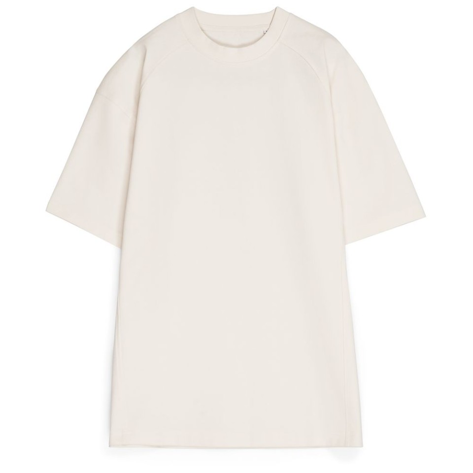 Футболка оверсайз унисекс Sideline, молочно-белая, размер XL/XXL