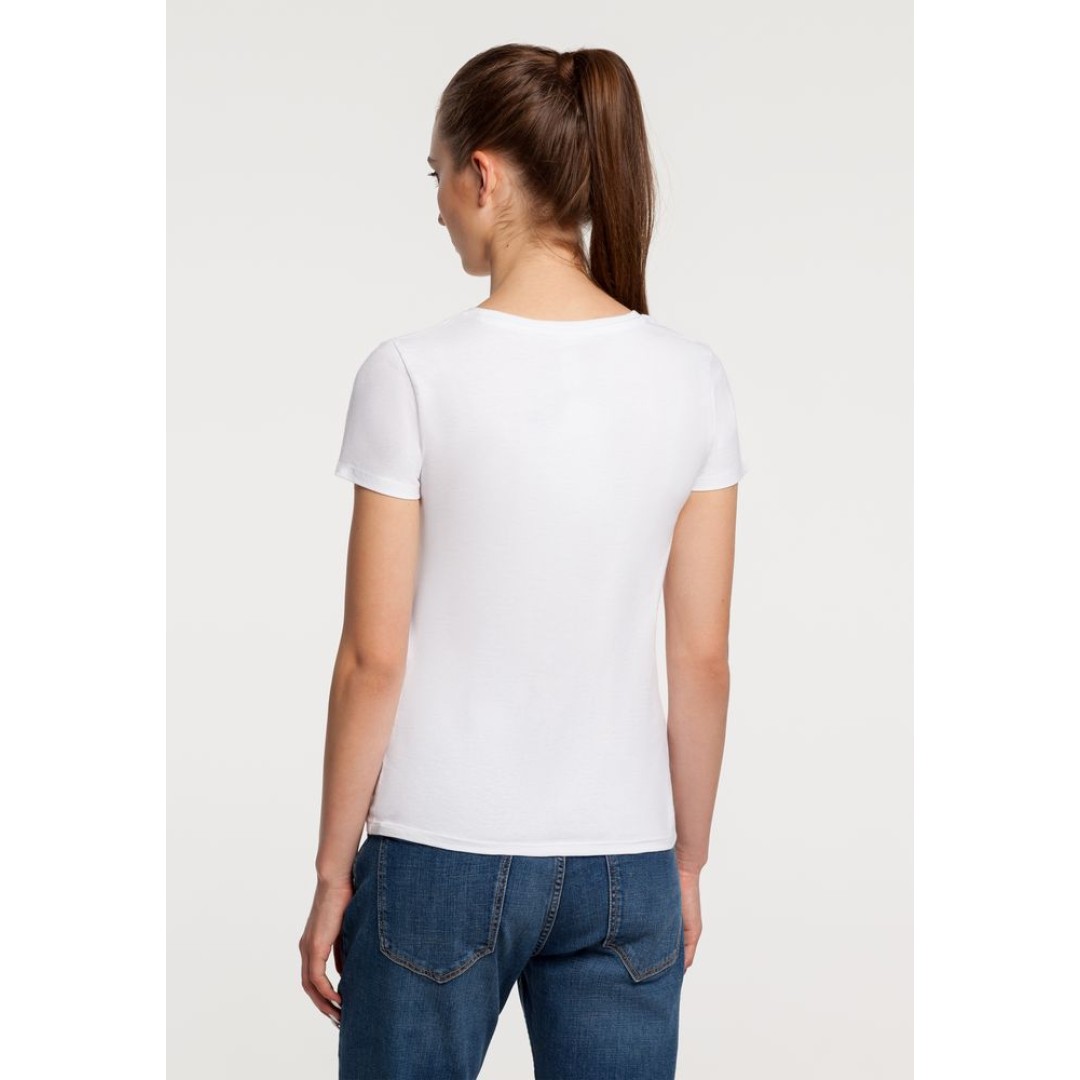 Футболка женская «Небоскребы», белая, L