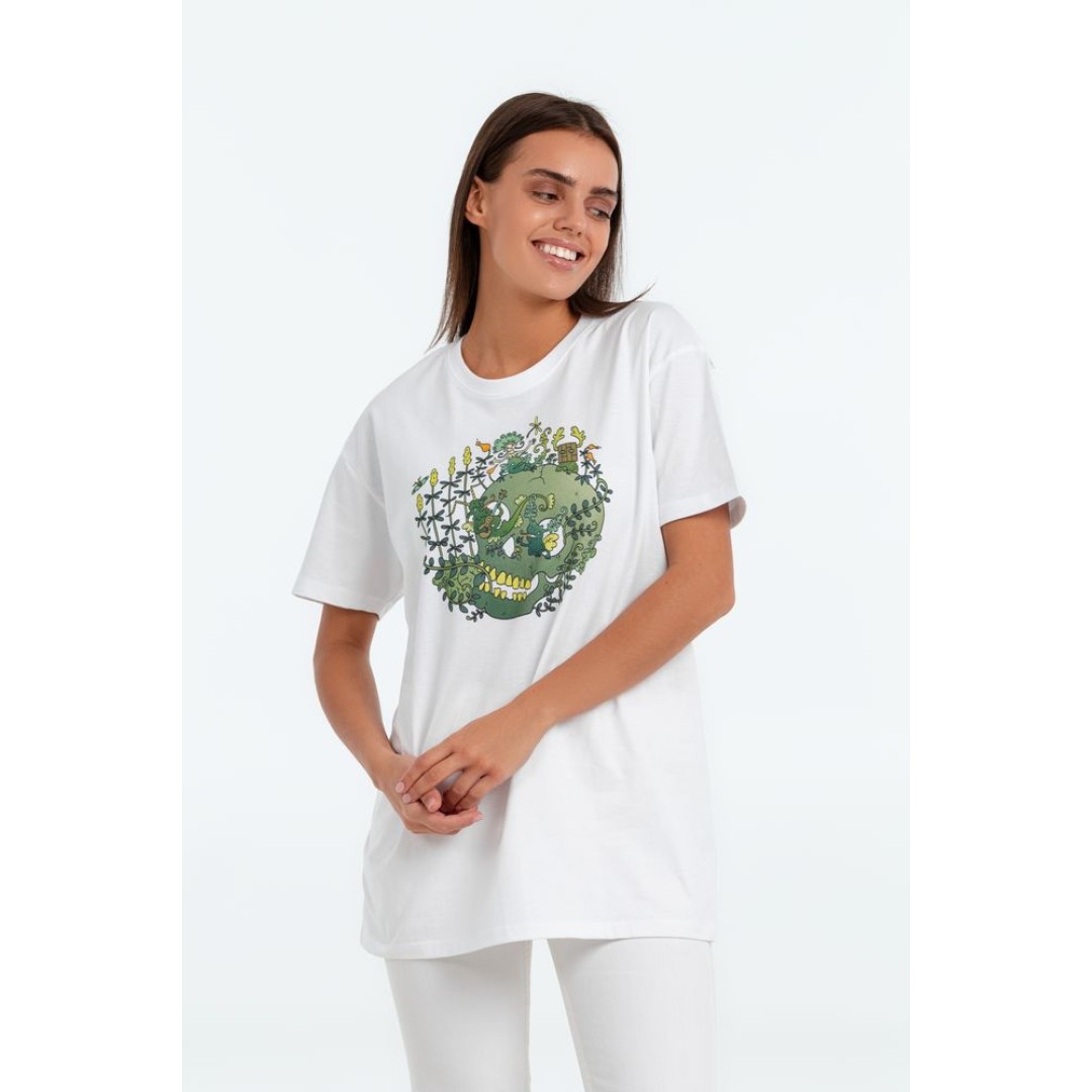 Футболка «Серенада», белая, S