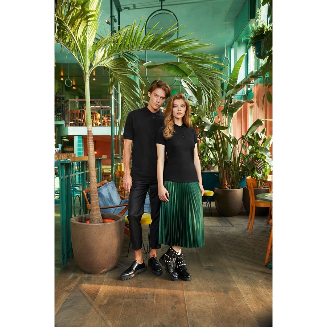 Рубашка поло Safran темно-зеленая, XL