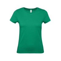Футболка E150 женская зеленая, L