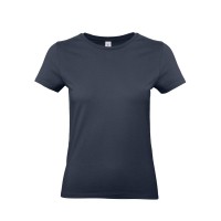 Футболка E190 женская темно-синяя, L