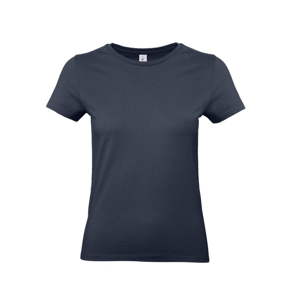 Футболка E190 женская темно-синяя, L