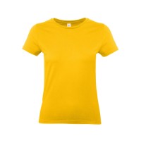 Футболка E190 женская желтая, L