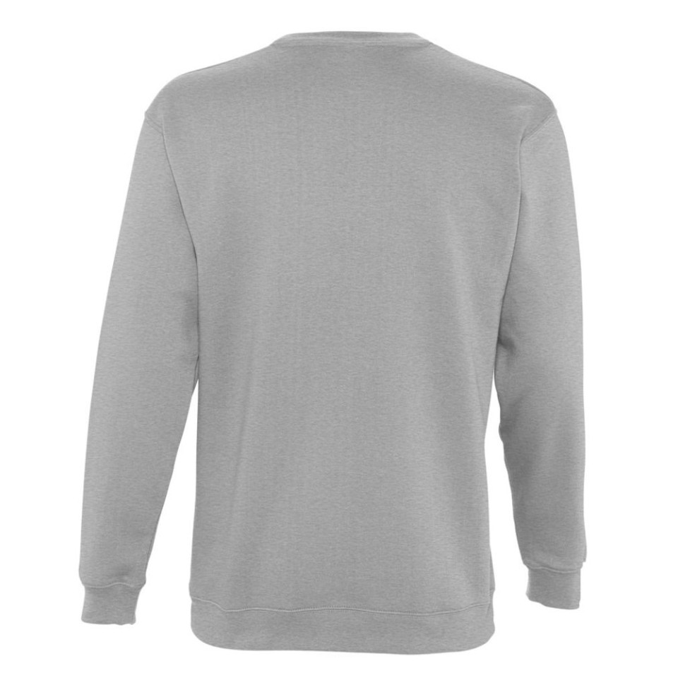 Толстовка New Supreme 280, серый меланж, M